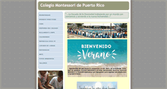 Desktop Screenshot of montessoripr.com
